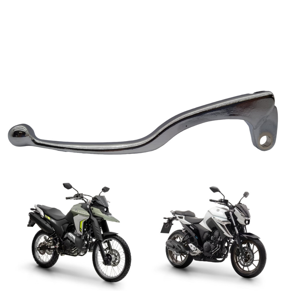 Manete Esquerdo Embreagem Yamaha Fazer Lander 250 2007 a 2026 Cromado