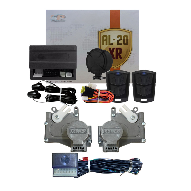 Kit Alarme + Trava Eletrica Original Celta Life Spirit 2 pts