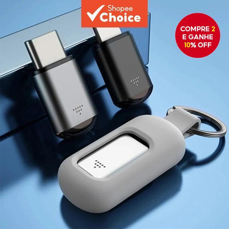 Novo Controle Remoto IR Smart com Tipo-C e Micro USB, Adaptador Mini Infravermelho para Smartphone com APP