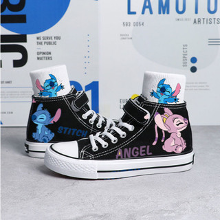 Tenis Botinha Lilo Stitch Star Infantil Adulto Diversão Estampada Menino e Menina Pronta Entrega REALSNEAKERS