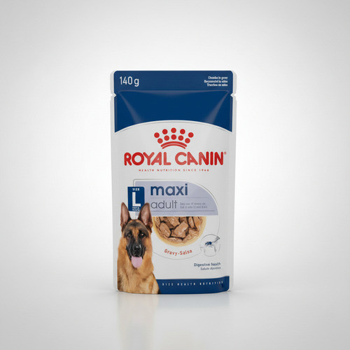 Ração Royal Canin Cães Maxi Adult Raça Grande Adulto 140g em Oferta na Shopee