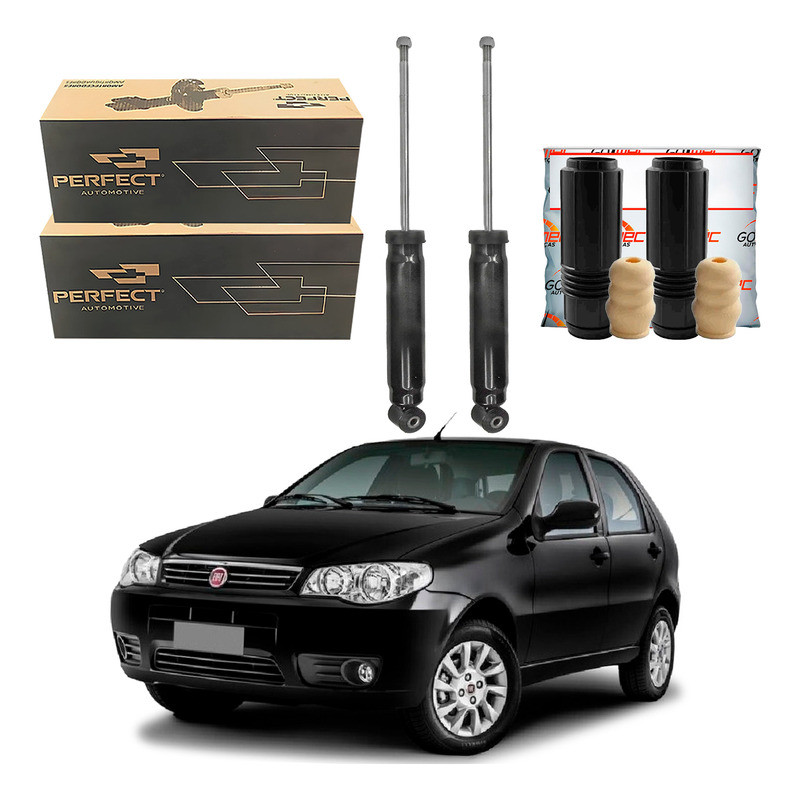 Kit Amortecedor Traseiro Fiat Palio 1.0 2004 A 2016 em Oferta na Shopee