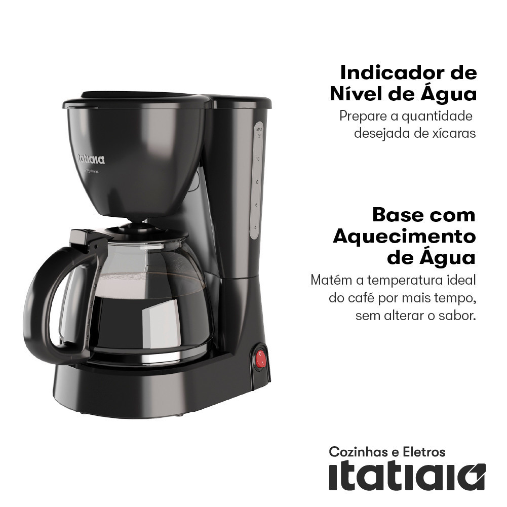 BLACK FRIDEY Cafeteira Itatiaia 15 Xícaras Grande Capacidade e Alta Eficiência! SUPER PROMOÇÃO