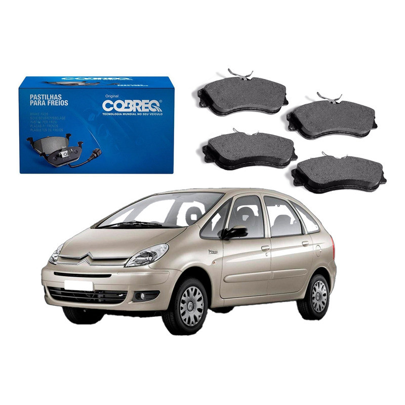 Pastilha Freio Dianteira Xsara Picasso 1.6 2005 A 2012