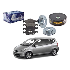 Kit Disco Pastilha Freio Dianteiro` Fit 1.4 2003 A 2008