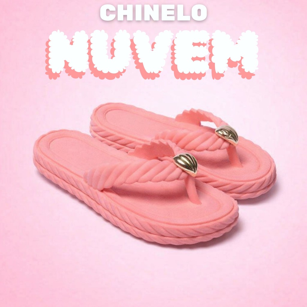 Chinelo Feminino Trançado Sola Antiderrapante e Plataforma Macia para o Dia a Dia - Lorena
