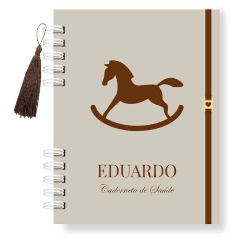 Caderneta de Saúde Infantil Menino Personalizada 2025 | Caderneta de Vacinação Bebê | Capa Dura em Oferta na Shopee