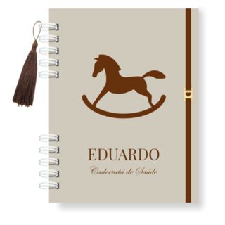 Caderneta de Saúde Infantil Menino Personalizada 2025 | Caderneta de Vacinação Bebê | Capa Dura em Oferta na Shopee