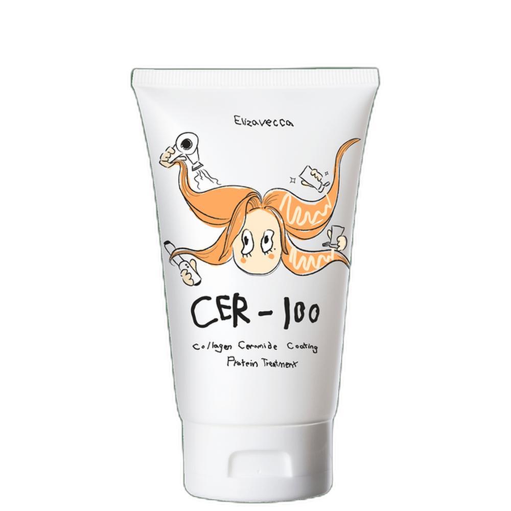 Elizavecca CER-100 Tratamento Proteico com Colágeno e Ceramidas – Máscara Capilar 100ml