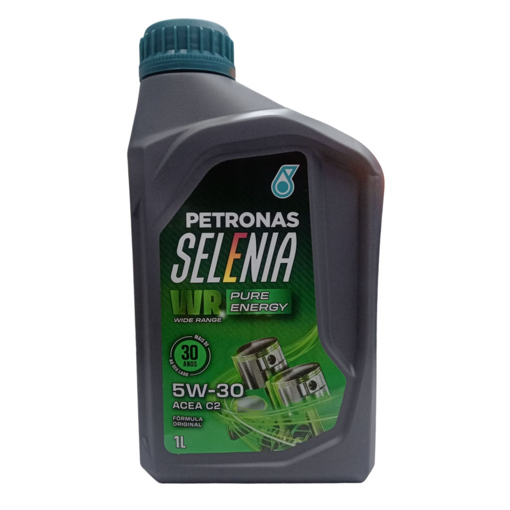 Óleo Lubrificante do Motor Petronas Selenia WR Pure Energy 5W30 100% Sintético 1L em Oferta na Shopee