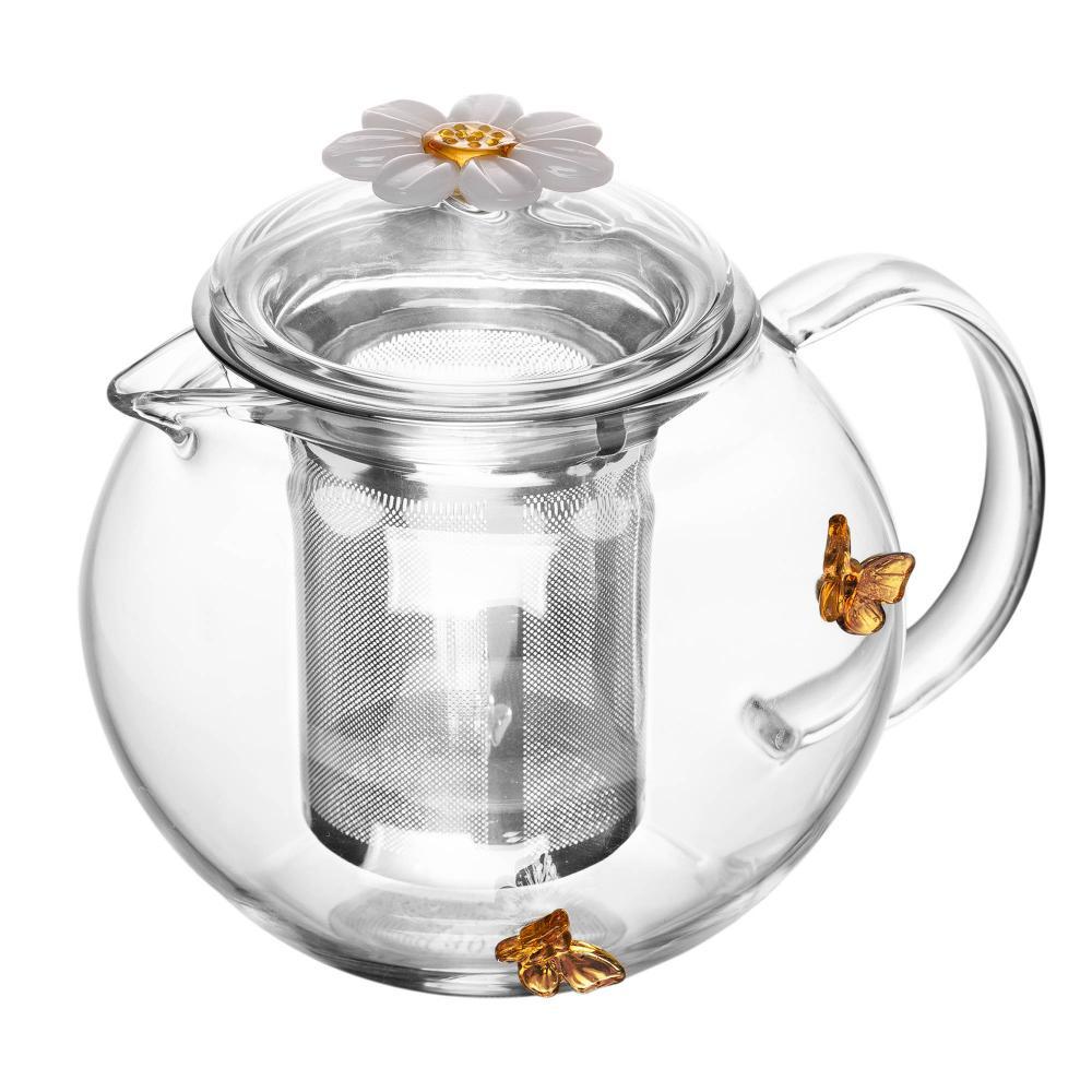 Chaleira Difusor Wolff Sun Garden 600ml Vidro Borossilicato em Oferta na Shopee