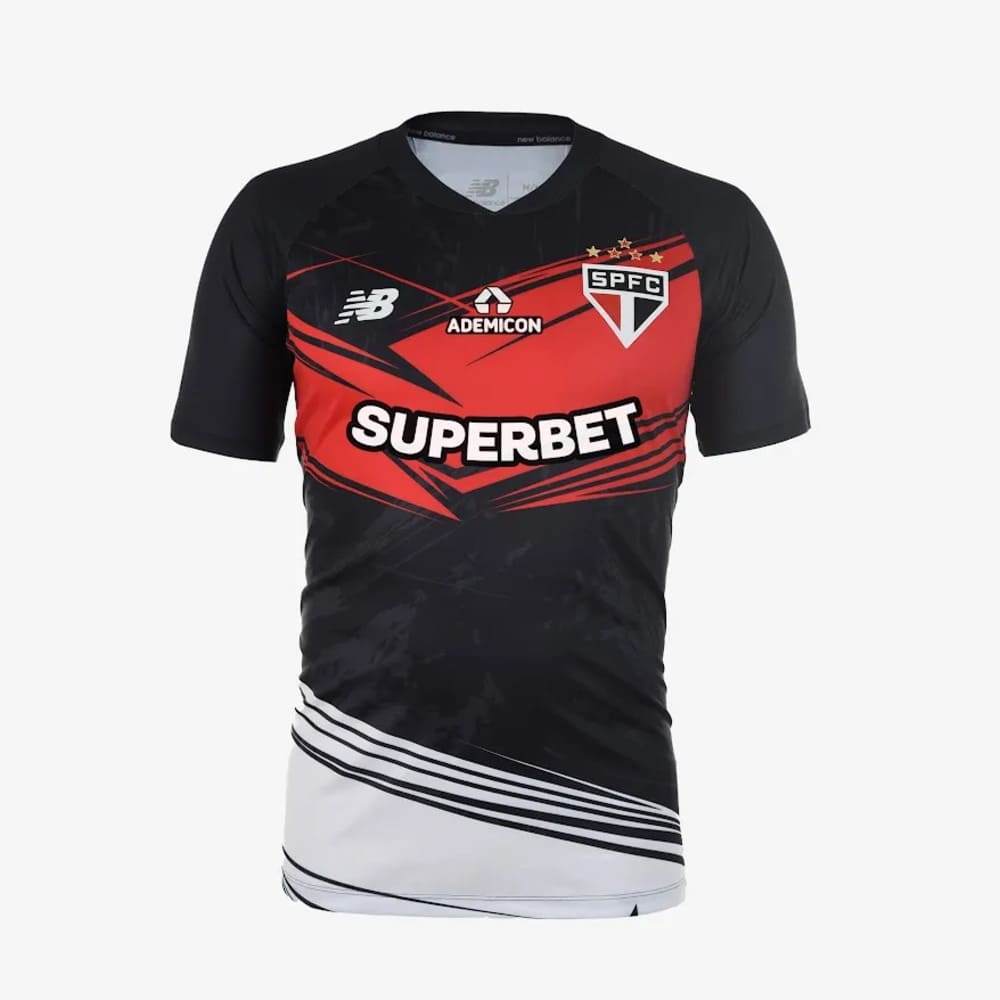 Camisa São Paulo Goleiro New Balance 25/26 Preta