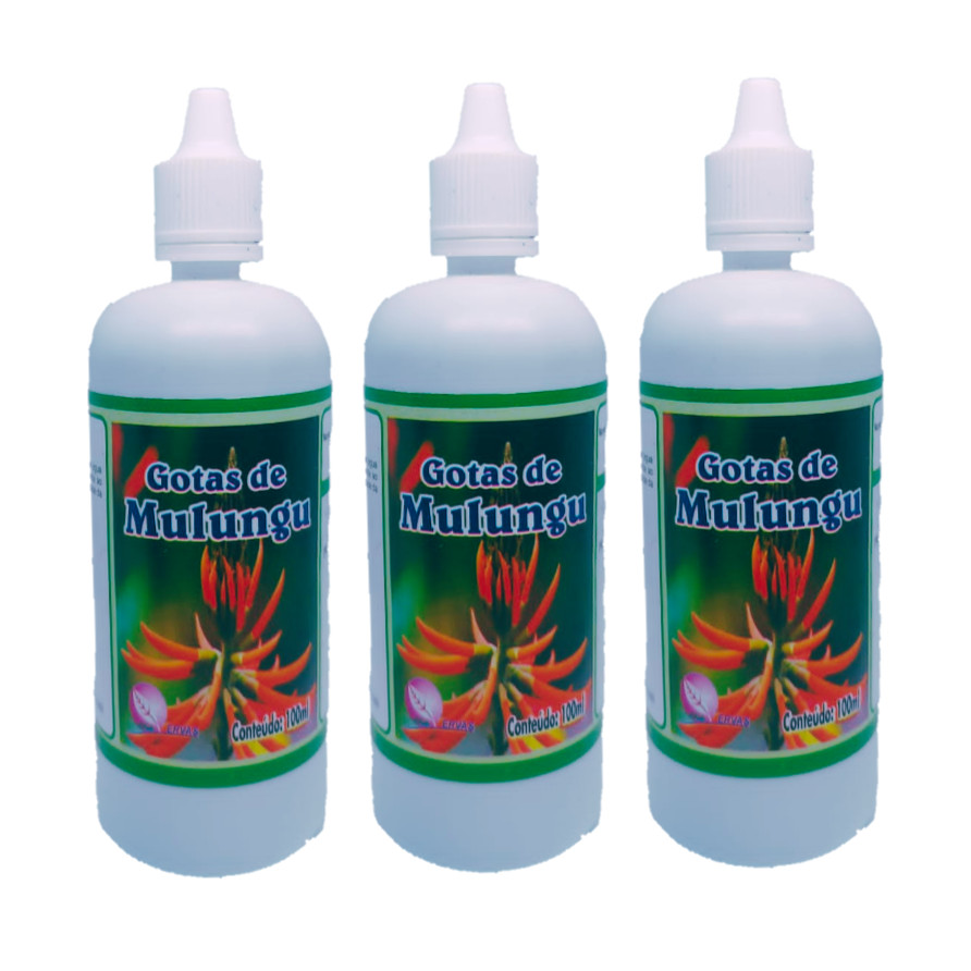3X Composto Tradicional em Gotas de Mulungu – 100 ml em Oferta na Shopee