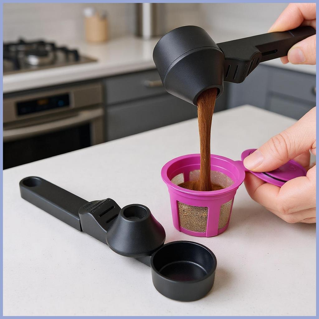 Colher De Café Com Cabo Longo , Medidora Funil , Moído Para Cozinha , Dormitório , Apartamento , Mueadybr