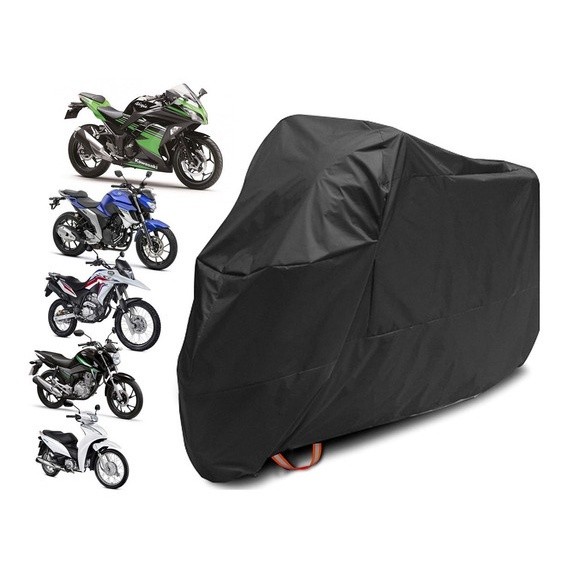 Capa Para Cobrir Moto 100% Couro Impermeável Protege Contra Sol Chuva Granizo Riscos Capa Para Cobrir Moto 100% Couro Impermeável Protege Contra Sol Chuva Granizo Riscos