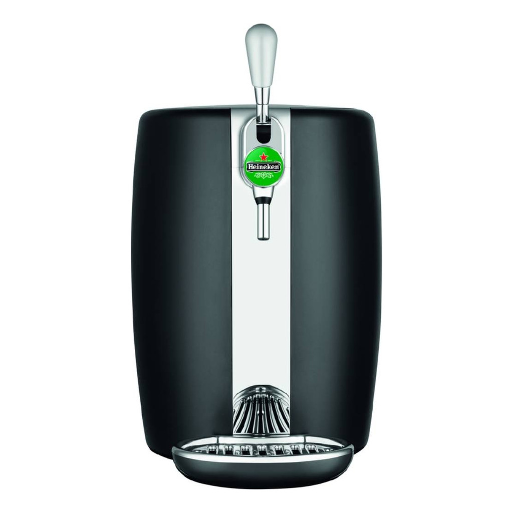 Chopeira Eletrica Krups Beertender 127v Barril Heineken Preto 127v
