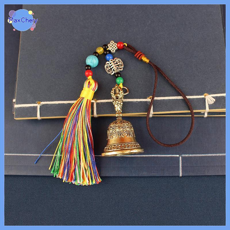 Imagem MCHY > Retro Sino De Cobre Sinos De Vento Artesanato Em Latão Fundição Caindo Tibetano Bronze Idéias Pingente De Novo