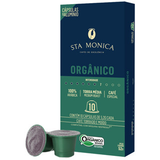 Café Cápsulas Orgânico c/ 10 Und Nespresso em Oferta na Shopee