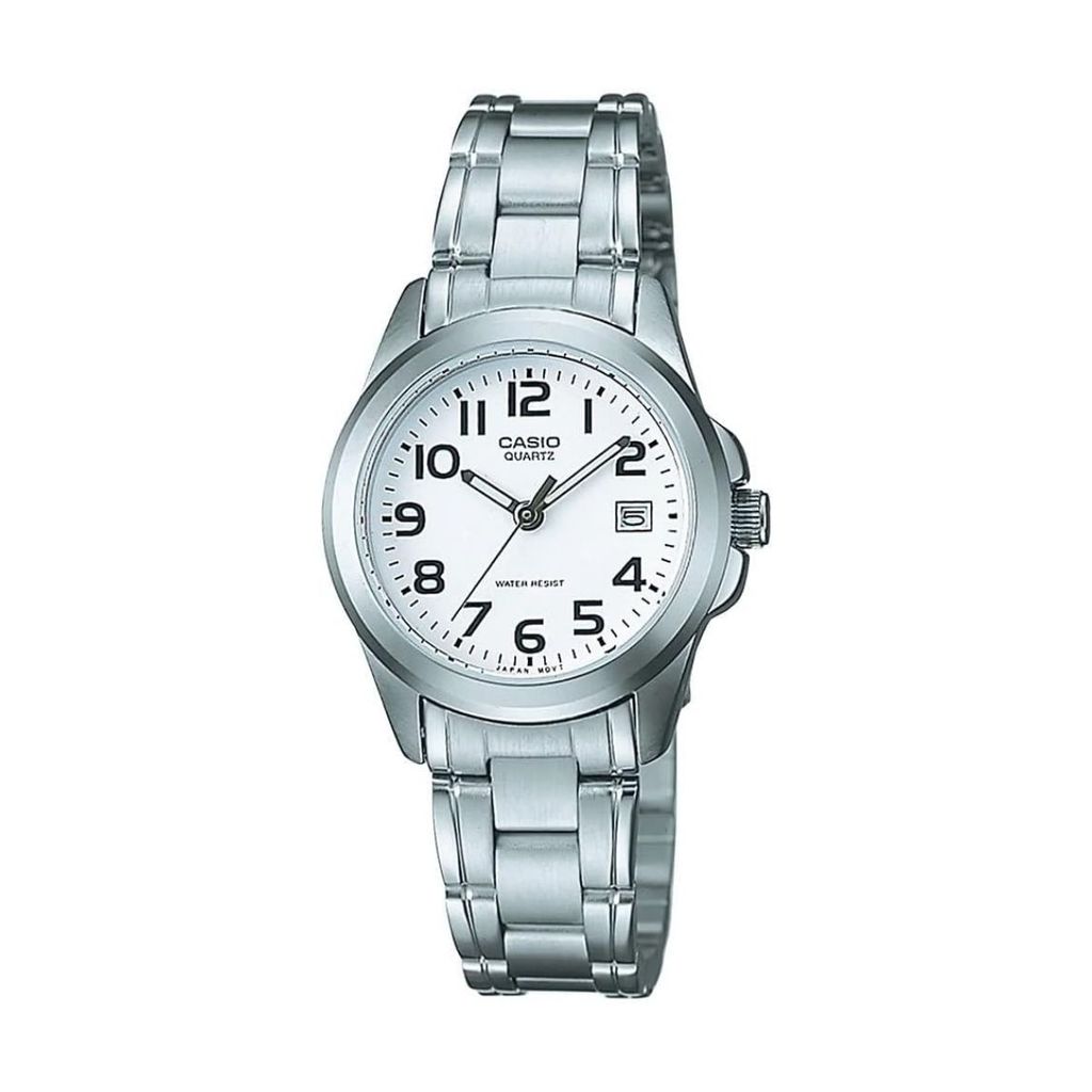 Relógio Casio Timeless Prata Feminino LTP-1259PD-7BEG