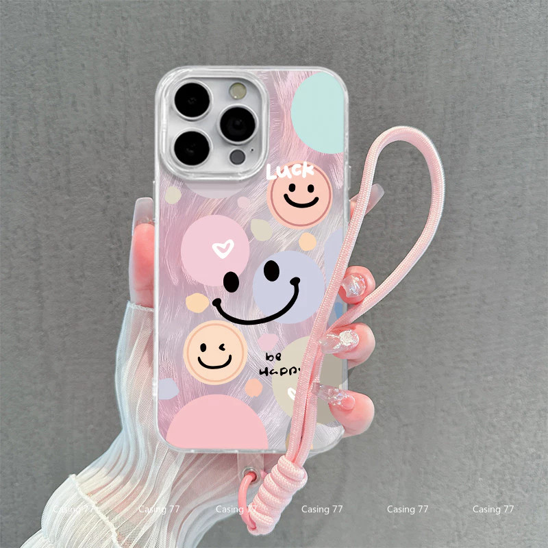Capinha Capa Para Samsung A03 A05 A12 A15 A20 A23 A32 A34 A35 A50 A52 A55 A71 A72  À Prova de Choque carinha sorridente