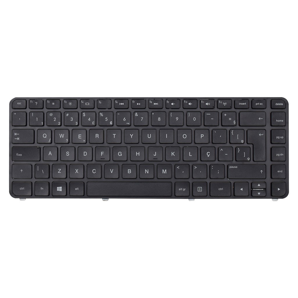 Teclado para Notebook Hp Pavilion G4-2216BR Com Moldura em Oferta na Shopee