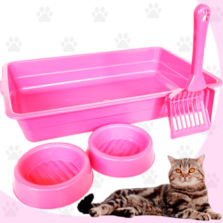 Kit Bandeja Higiênica Para Areia De Gato Banheiro de Gatos em Oferta na Shopee