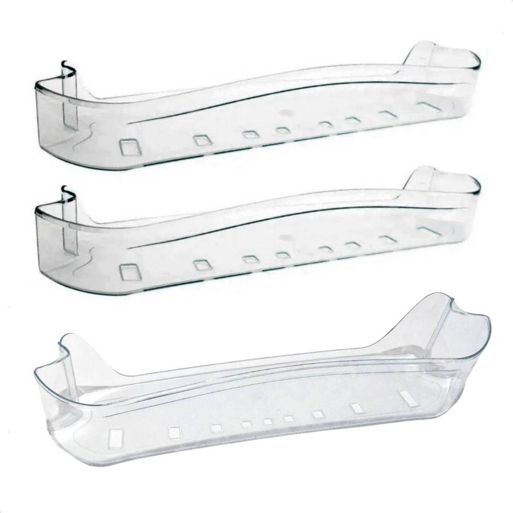 Kit 3 Prateleira Da Porta Geladeira Consul CRM37 CRD36 CRD37