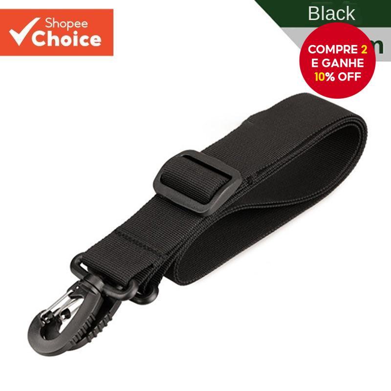 Bolsas Alças De Ombro Alça Ajustável De Substituição Para Maleta Bolsa Mensageiro Preta 3.8CM