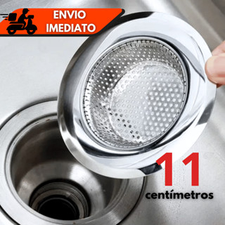 Kit 1/2/3 Ralinho de Pia Inox 11cm Filtro Ralo Cozinha Anti Entupimento em Oferta na Shopee