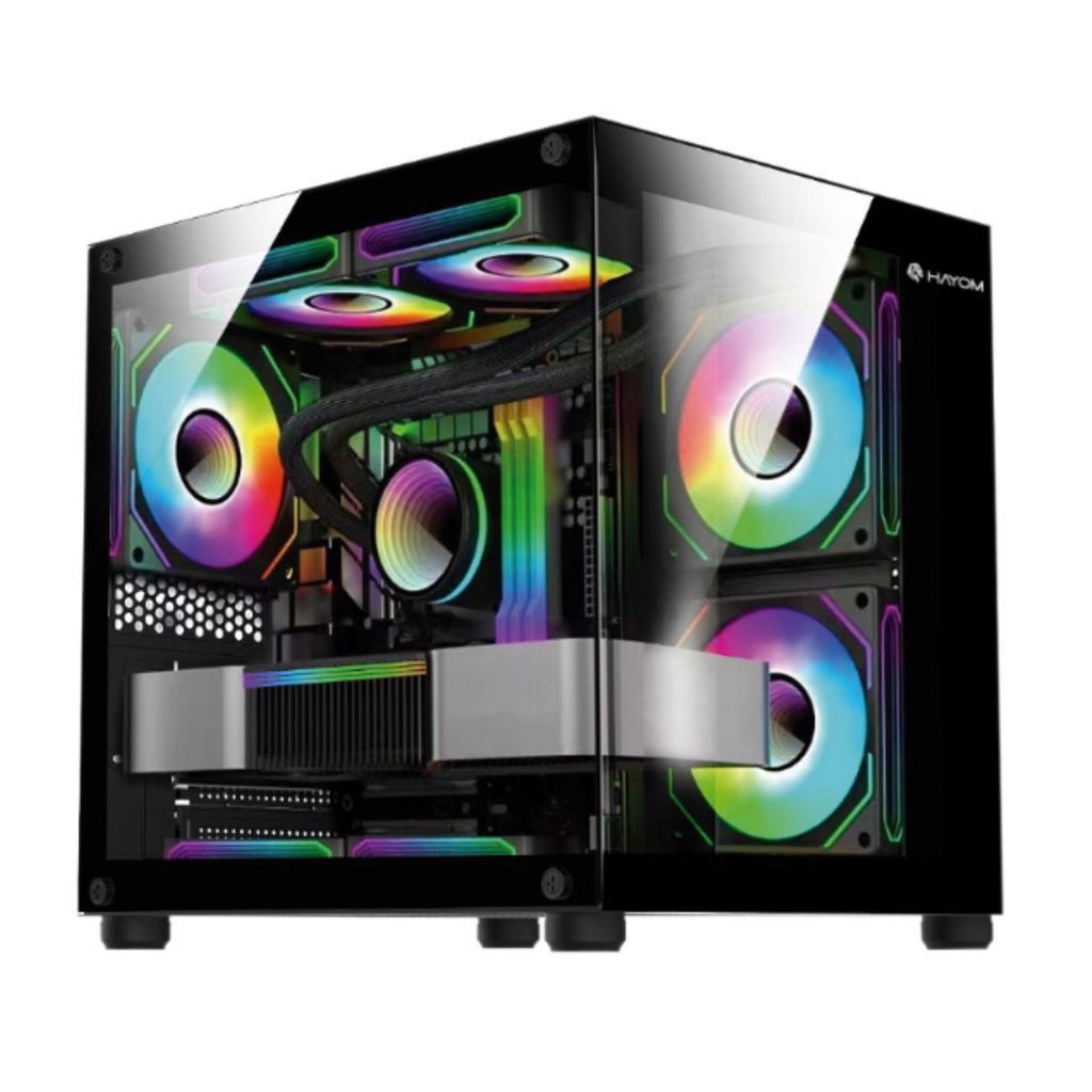 PC GAMER PRETO RYZEN 7 5700G, 32GB DDR4, SSD M.2 NVME 1TB, FONTE 500W 80 PLUS, M