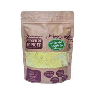 Farofa de Tapioca com Jambu e Açafrão 300g Sem Glúten
