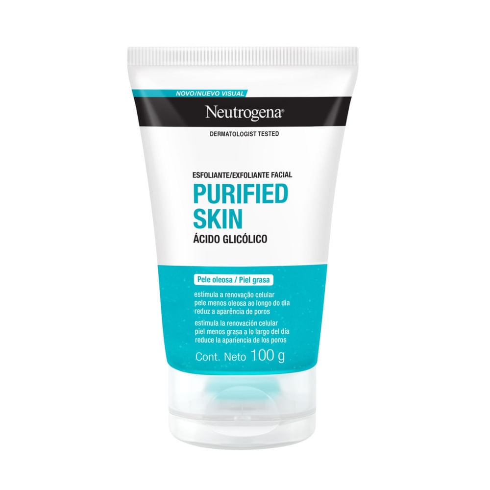 Esfoliante Facial Neutrogena Purified Skin 100g em Oferta na Shopee