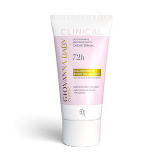Desodorante Giovanna Baby Classic Clinical Creme Antiperspirante 72H 60g em Oferta na Shopee