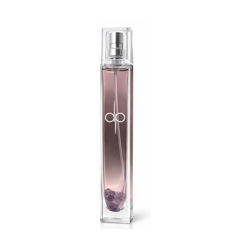 Perfume Corporal Com Cristais Unissex Colônia Amethyst (Ametista) Floral