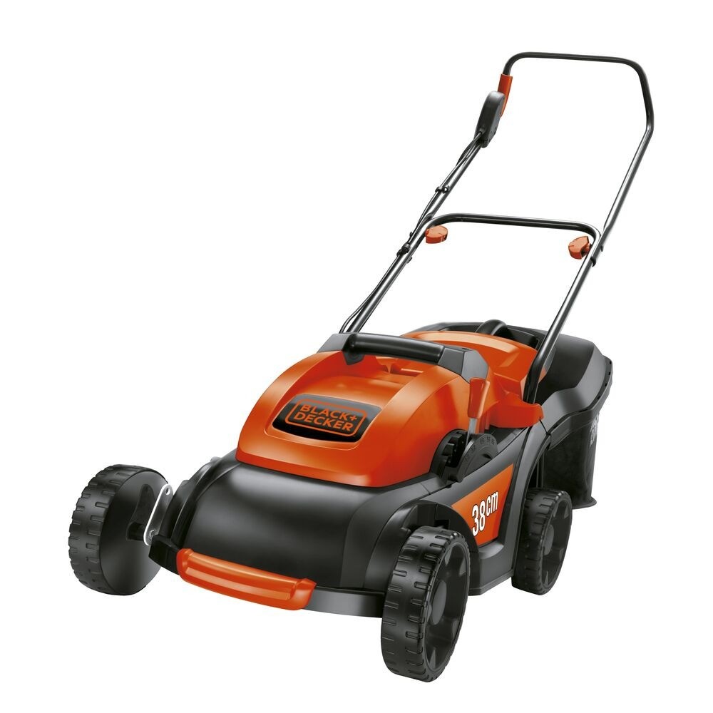 Cortador de grama elétrico 1.600 watts corte de 38 cm com recolhedor - GR3800 Black + Decker