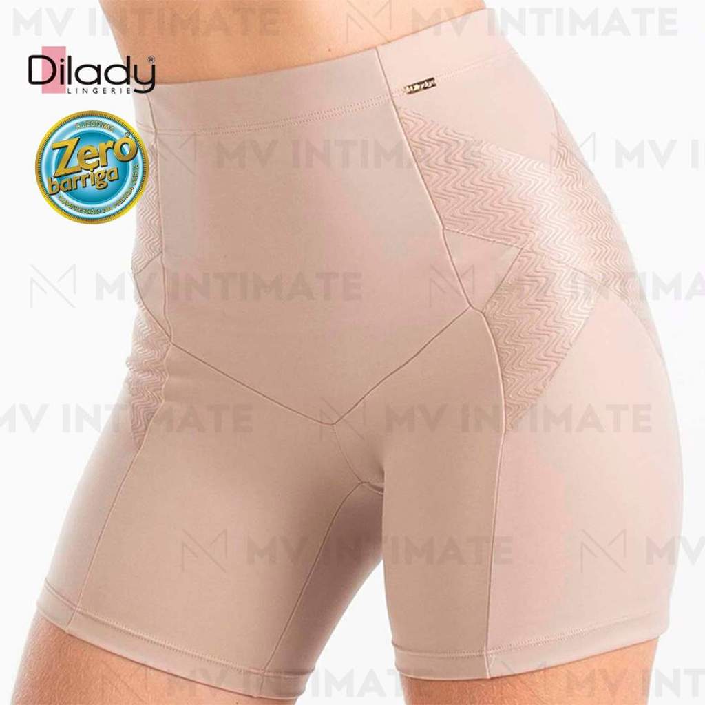 Bermuda Culote Control Shape Dilady Zero Barriga 315622 em Oferta na Shopee