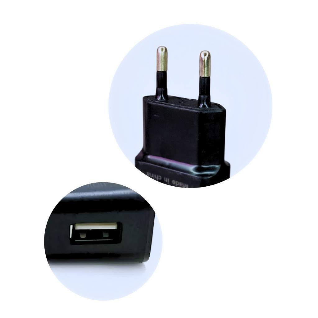 Carregador Tomada Adaptador Fonte USB 5v -Bivolt