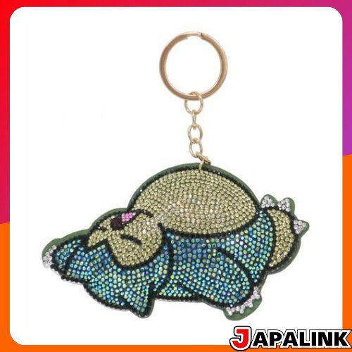 Chaveiro/Argola de Chaveiro Pokémon Sun Art com Strass, Snorlax (144736), Mascote Pokémon