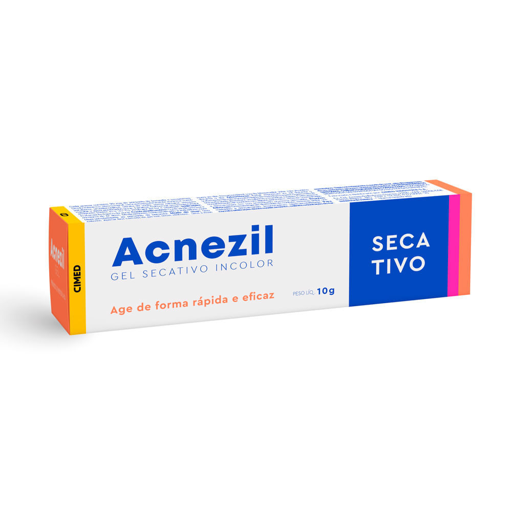 Acnezil Gel Secativo Antiacne 10g em Oferta na Shopee