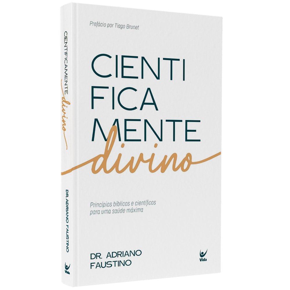 Livro Cientificamente Divino | Dr. Adriano Faustino em Oferta na Shopee