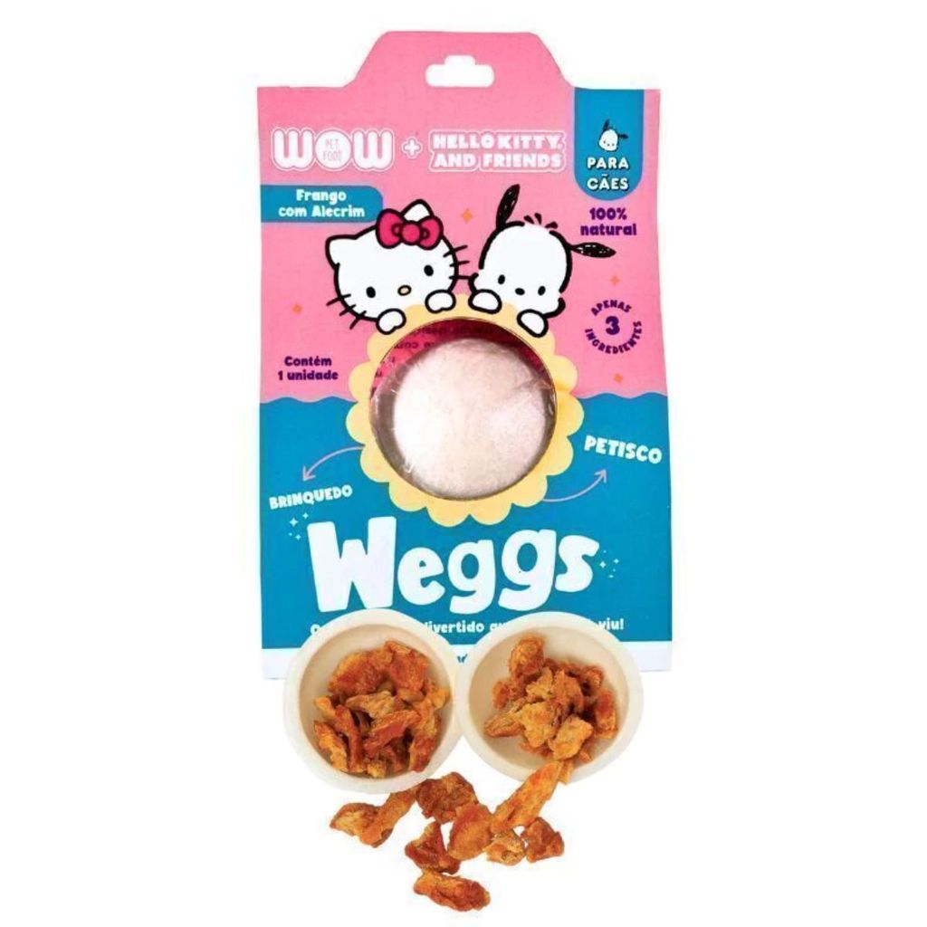 Petisco Weggs Para Cães Sabor Frango C/ Alecrim 100% Natural · foto 2