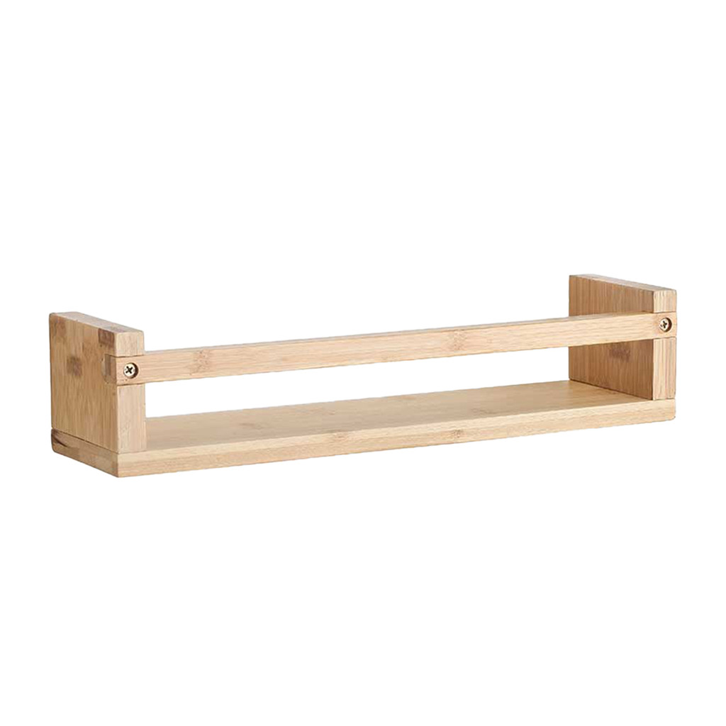 Prateleira toalheiro de bambu - Oikos em Oferta na Shopee