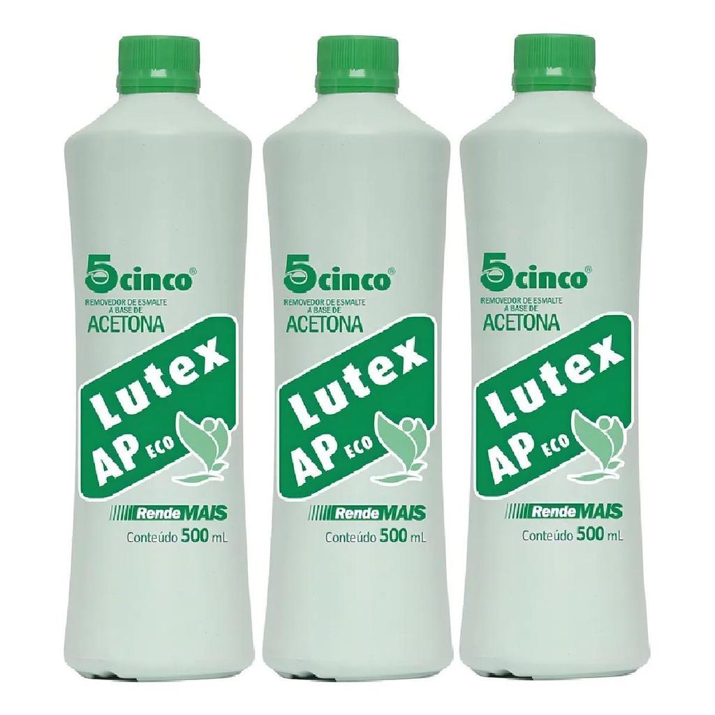 Kit 3 Lutex Ap Eco Cinco - O Mais Vendido - Não Mancha