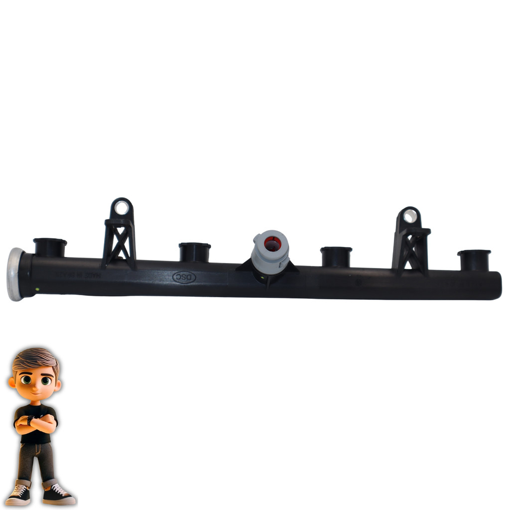 Flauta Bico Injetor Bosch Gm Astra Vectra 1.8 2.0 2009/2012 flex Blazer S10 2.4 2007/2011 — imagem 2 de 2