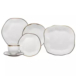 Aparelho Jantar 30 Pçs Oxford Ryo Maresia + Travessa 28cm