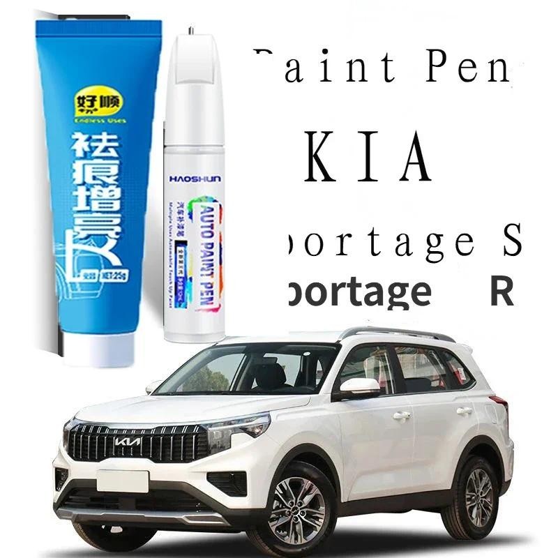 Adequado Para Reparar A Pintura Original Do Carro De Kia Sportage S Caneta De Reparo De Pérola Transparente Branco R Ret