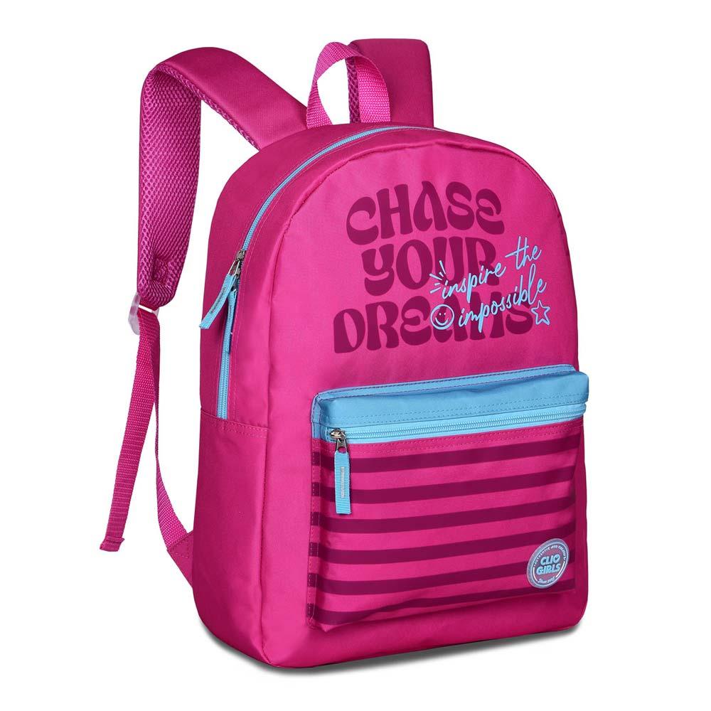 Mochila Juvenil 17" Feminina Your Dreams Mf25072 - Clio em Oferta na Shopee