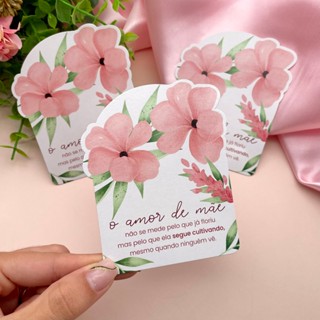 Postal "Amor de Mãe" - Coleção Dia das Mães em Oferta na Shopee