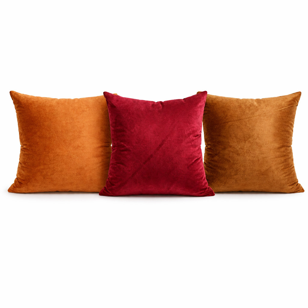 Capa Almofada  Micromink Quentes 43x43 Ziper Invisivel Jolitex