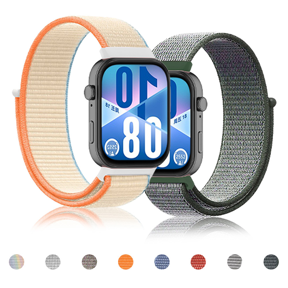Pulseira Esportiva De Nylon Para Huawei Watch Fit 4/4 Pro/3 Substituição Ajustável Banda Cinto Pulseiras Acessórios Smar